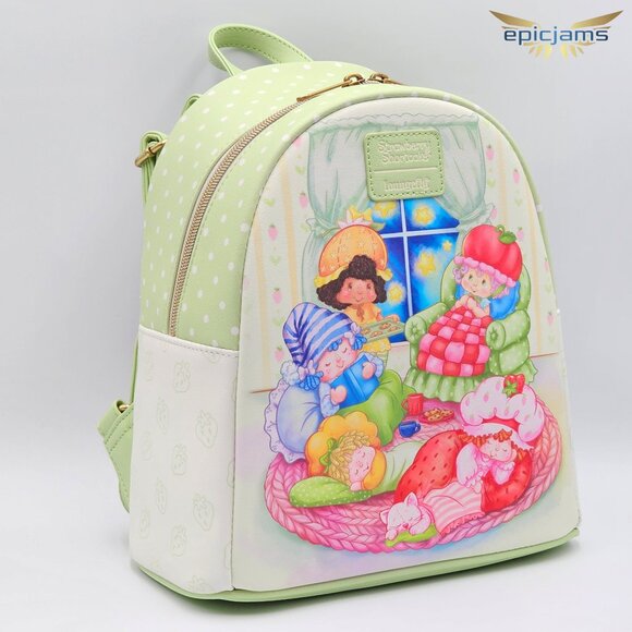 Loungefly Strawberry Shortcake Slumber Party Mini Backpack
